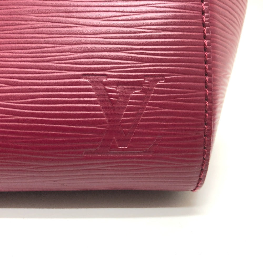 LOUIS VUITTON M94612 マルリー MM 2WAY カバン 肩掛け 斜め掛け ハンドバッグ エピレザー レディース フューシャ シルバー金具