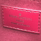 LOUIS VUITTON M94612 マルリー MM 2WAY カバン 肩掛け 斜め掛け ハンドバッグ エピレザー レディース フューシャ シルバー金具