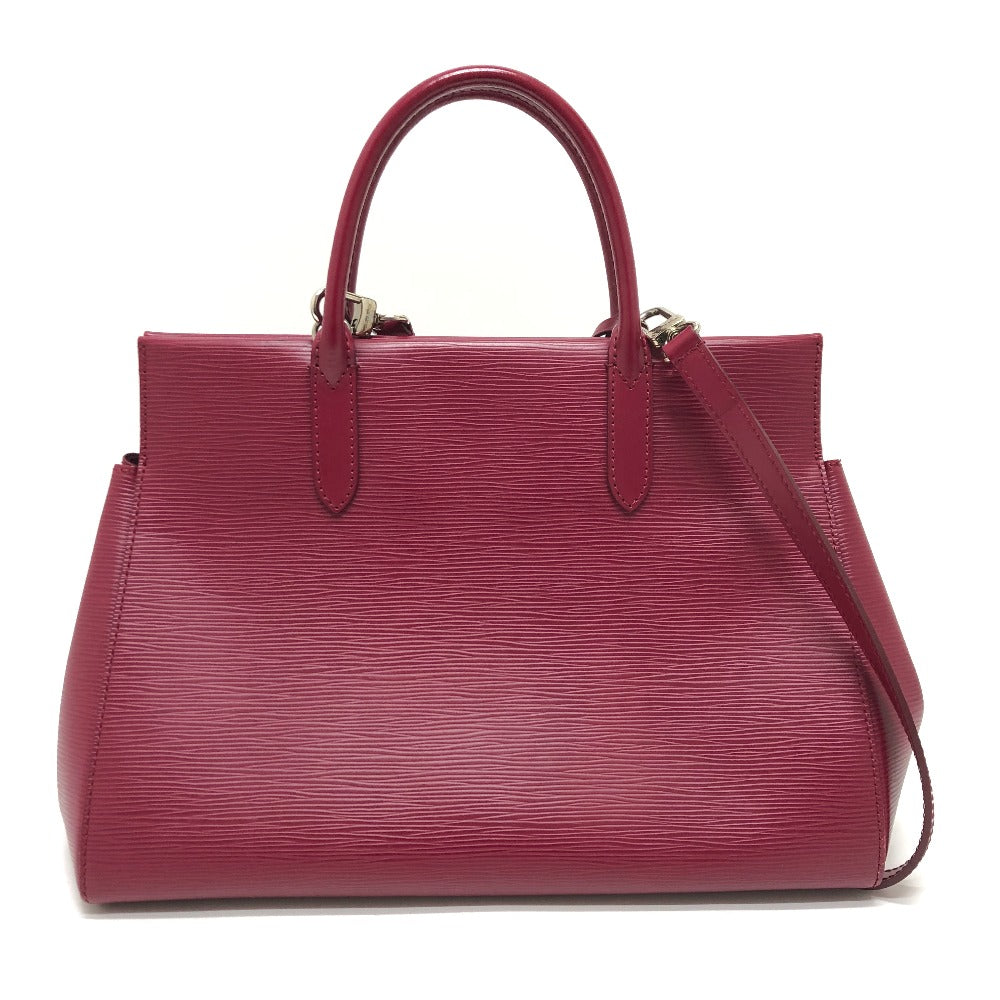 LOUIS VUITTON M94612 マルリー MM 2WAY カバン 肩掛け 斜め掛け ハンドバッグ エピレザー レディース フューシャ シルバー金具