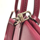 LOUIS VUITTON M94612 マルリー MM 2WAY カバン 肩掛け 斜め掛け ハンドバッグ エピレザー レディース フューシャ シルバー金具
