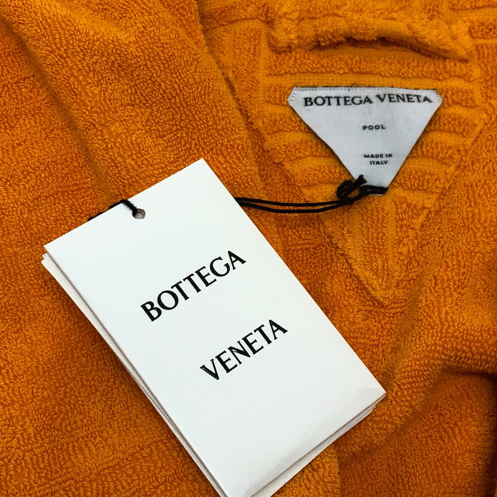 BOTTEGA VENETA 706012 パイル ルームウェア 長袖 ロング ガウン ルームウェア 総柄 コットンテリー アパレル アウターその他 コットン メンズ オレンジ
