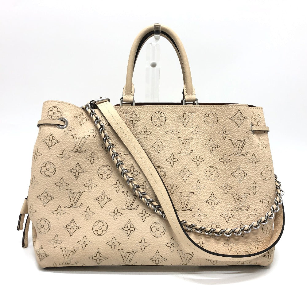 LOUIS VUITTON M59203 マヒナ ベラ 2WAY カバン 肩掛け 斜め掛け ショルダーバッグ トートバッグ カーフレザー レディース GALET(ガレ) シルバー金具