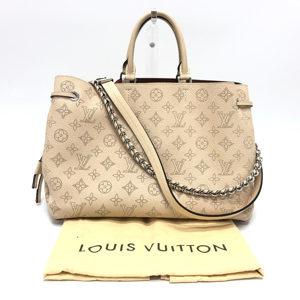 LOUIS VUITTON M59203 マヒナ ベラ 2WAY カバン 肩掛け 斜め掛け ショルダーバッグ トートバッグ カーフレザー レディース GALET(ガレ) シルバー金具