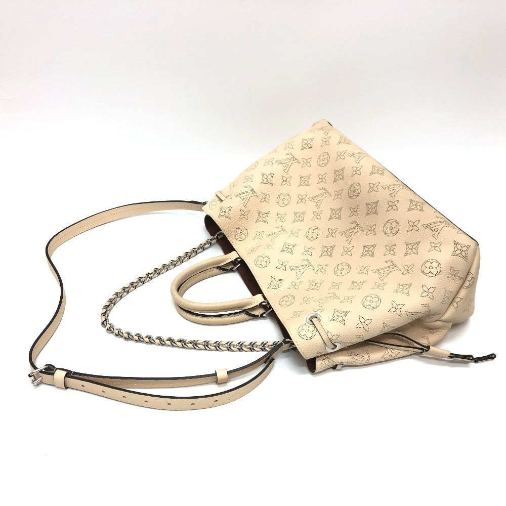 LOUIS VUITTON M59203 マヒナ ベラ 2WAY カバン 肩掛け 斜め掛け ショルダーバッグ トートバッグ カーフレザー レディース GALET(ガレ) シルバー金具