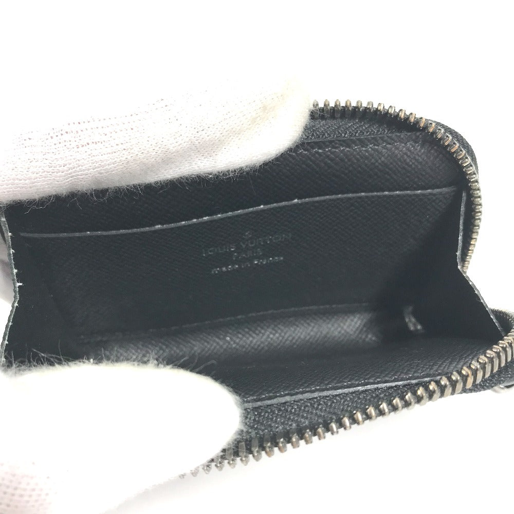 LOUIS VUITTON M63536 モノグラムエクリプス ポルトモネジュール 財布 L字ファスナー コインケース モノグラムエクリプスキャンバス メンズ ブラック