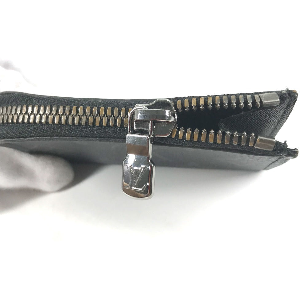 LOUIS VUITTON M63536 モノグラムエクリプス ポルトモネジュール 財布 L字ファスナー コインケース モノグラムエクリプスキャンバス メンズ ブラック