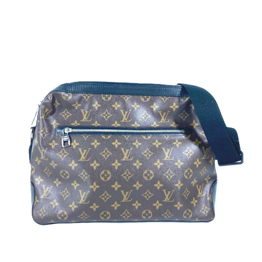 LOUIS VUITTON M40387 モノグラム マカサー トーレス 斜め掛け カバン ショルダーバッグ モノグラムキャンバス メンズ ブラウン
