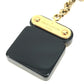 LOUIS VUITTON M66979 パドロック ロックモチーフ キーホルダー ラインストーン バッグチャーム キーホルダー メタル レディース ブラック