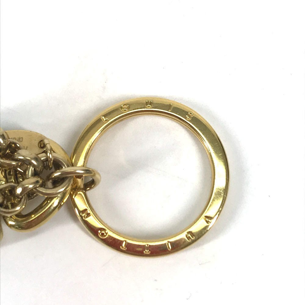 LOUIS VUITTON M66979 パドロック ロックモチーフ キーホルダー ラインストーン バッグチャーム キーホルダー メタル レディース ブラック
