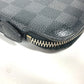 LOUIS VUITTON N48255 ダミエグラフィット アトール オーガナイザー トラベルケース ハンドバッグ ラウンドファスナー 長財布 ダミエグラフィットキャンバス メンズ ブラック
