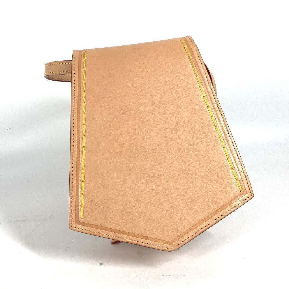 LOUIS VUITTON M22368 キーベル XL PM ポシェット カバン 斜め掛け ショルダーバッグ ヌメ革 レディース ベージュ