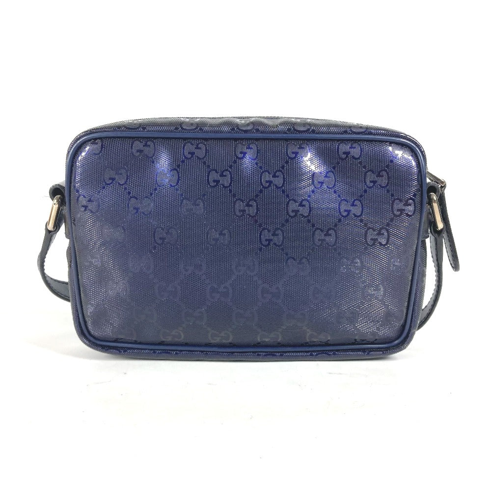 GUCCI 201447 GG インプリメ カバン 斜め掛け ポシェット ショルダーバッグ GGインプリメ メンズ ブルー