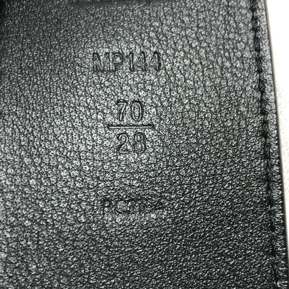 LOUIS VUITTON MP144 ズボン用ベルト ベルト パテントレザー レディース ブラック