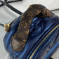 LOUIS VUITTON M21060 モノグラム パームスプリングス バックパックMINI ミニ カバン バックパック リュックサック ナイロン レディース ネイビー