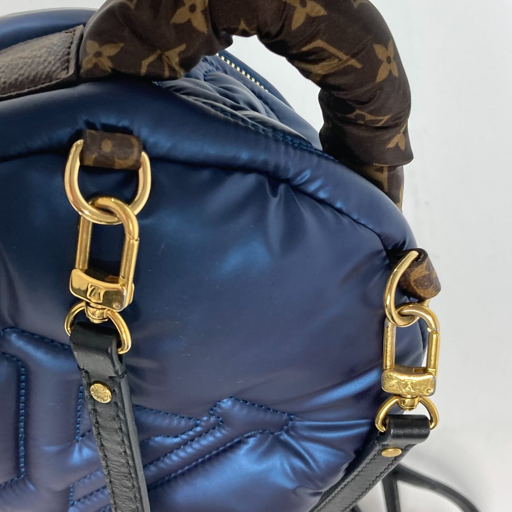 LOUIS VUITTON M21060 モノグラム パームスプリングス バックパックMINI ミニ カバン バックパック リュックサック ナイロン レディース ネイビー