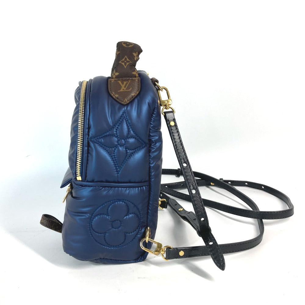 LOUIS VUITTON M21060 モノグラム パームスプリングス バックパックMINI ミニ カバン バックパック リュックサック ナイロン レディース ネイビー