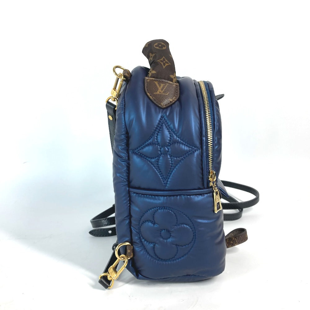 LOUIS VUITTON M21060 モノグラム パームスプリングス バックパックMINI ミニ カバン バックパック リュックサック ナイロン レディース ネイビー