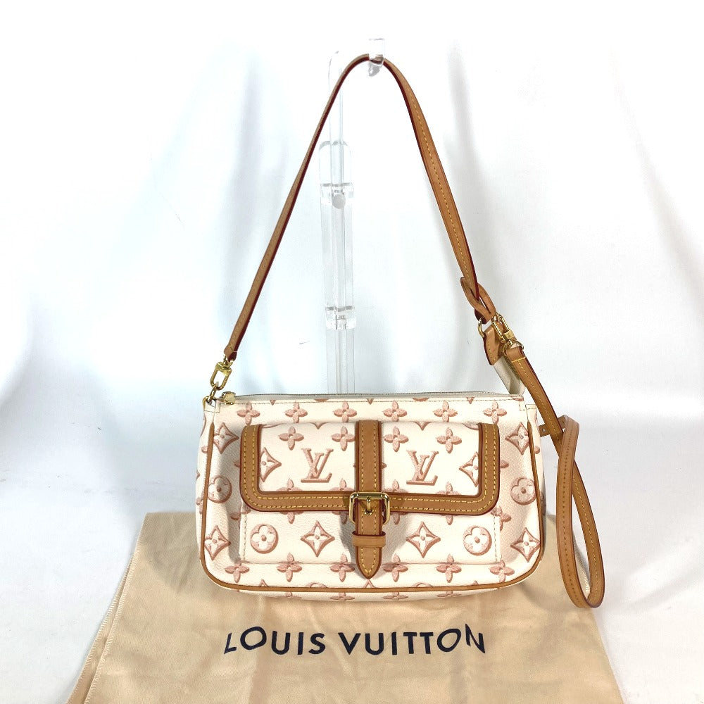 LOUIS VUITTON M20920 モノグラム マキシポシェットアクセソワール 斜め掛け カバン ポシェット 2WAYバッグ ショルダーバッグ モノグラムキャンバス レディース ベージュ系