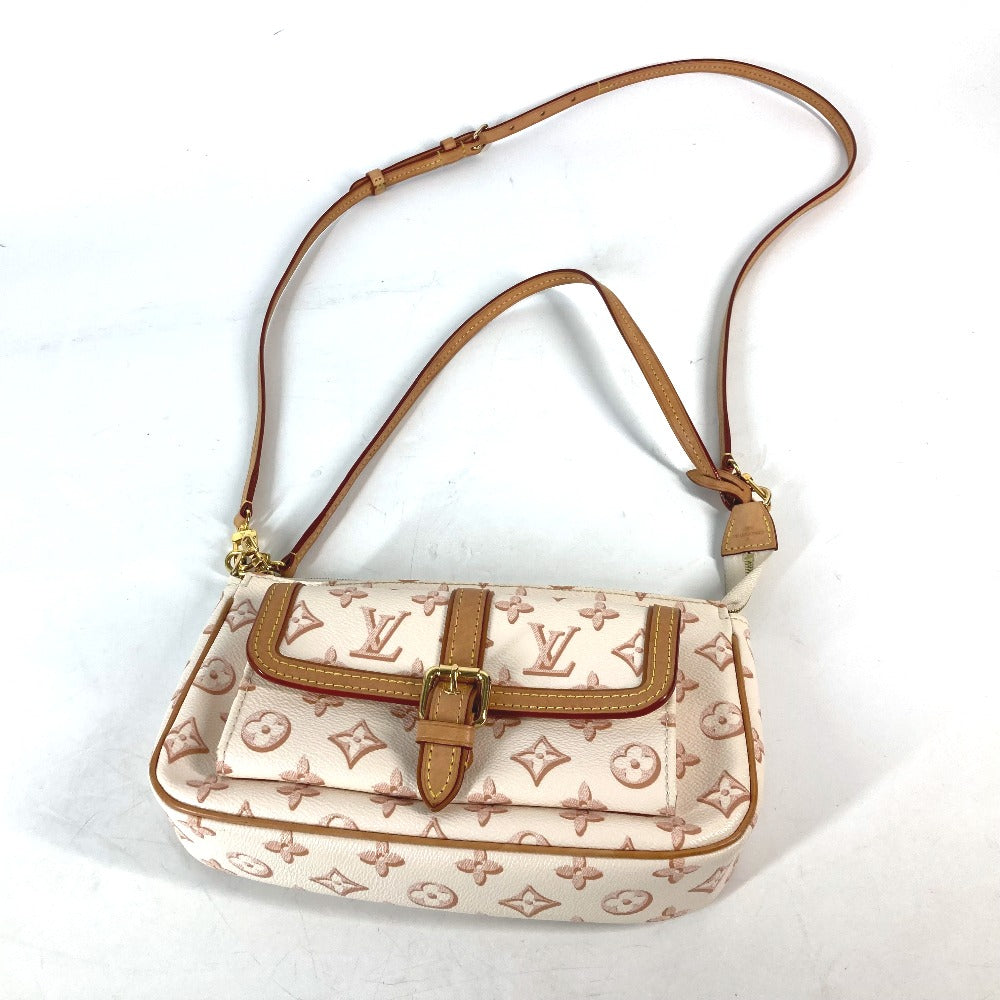 LOUIS VUITTON M20920 モノグラム マキシポシェットアクセソワール 斜め掛け カバン ポシェット 2WAYバッグ ショルダーバッグ モノグラムキャンバス レディース ベージュ系