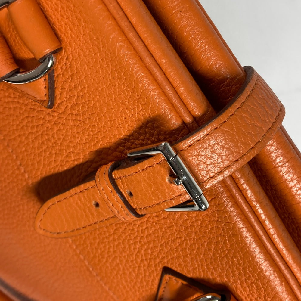 HERMES アトラス 35 トートバッグ 肩掛け ショルダーバッグ ハンドバッグ トリヨンクレマンス レディース オレンジ