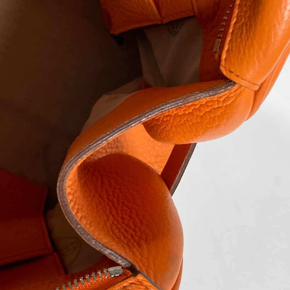 HERMES アトラス 35 トートバッグ 肩掛け ショルダーバッグ ハンドバッグ トリヨンクレマンス レディース オレンジ