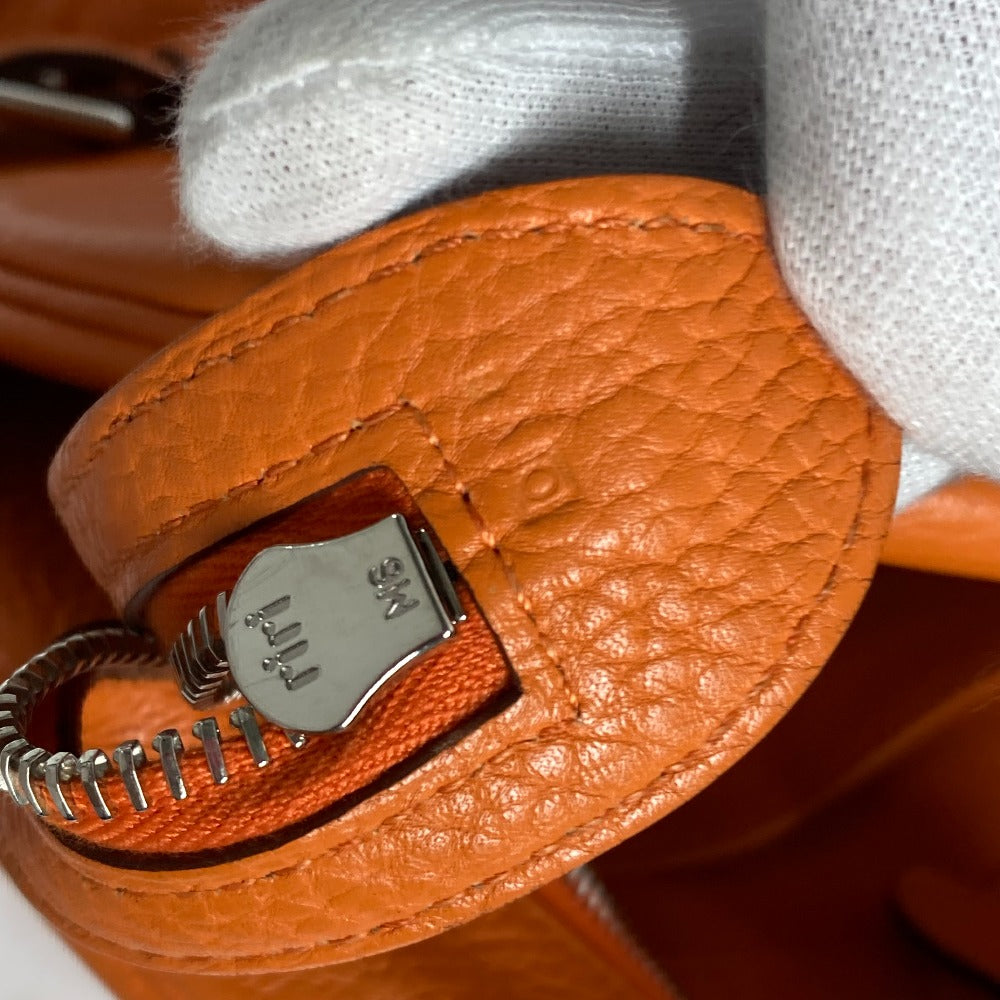 HERMES アトラス 35 トートバッグ 肩掛け ショルダーバッグ ハンドバッグ トリヨンクレマンス レディース オレンジ