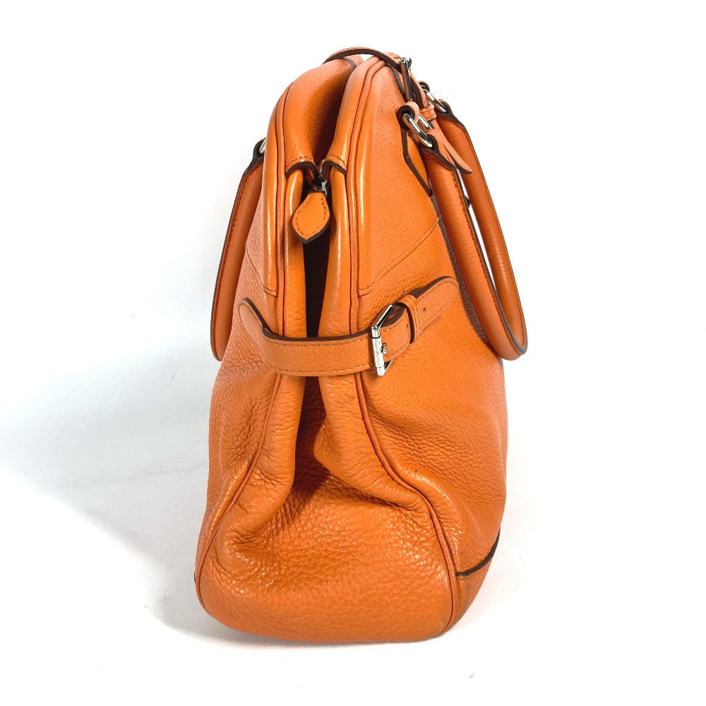 HERMES アトラス 35 トートバッグ 肩掛け ショルダーバッグ ハンドバッグ トリヨンクレマンス レディース オレンジ