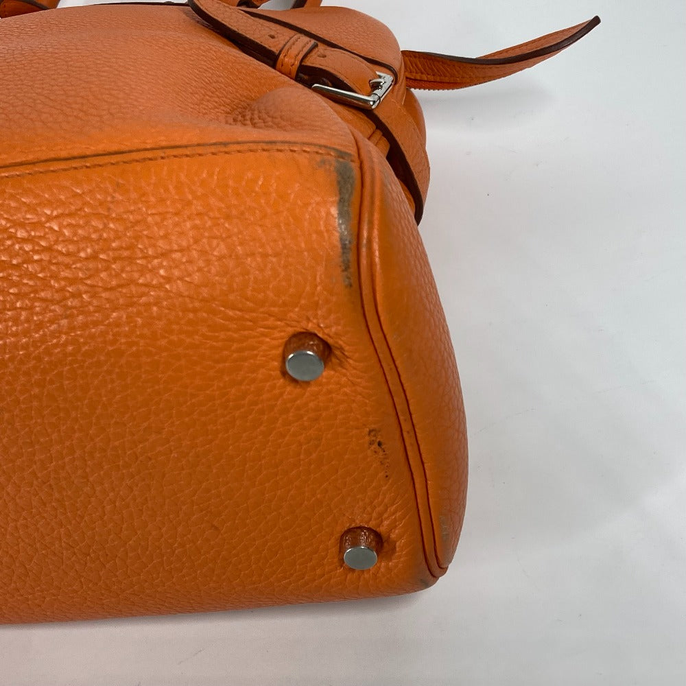 HERMES アトラス 35 トートバッグ 肩掛け ショルダーバッグ ハンドバッグ トリヨンクレマンス レディース オレンジ