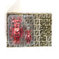 FENDI 未開封 メディコムトイ BE@RBRICK ベアブリック FENDI FOREVER チャーム プラスチック ユニセックス レッド
