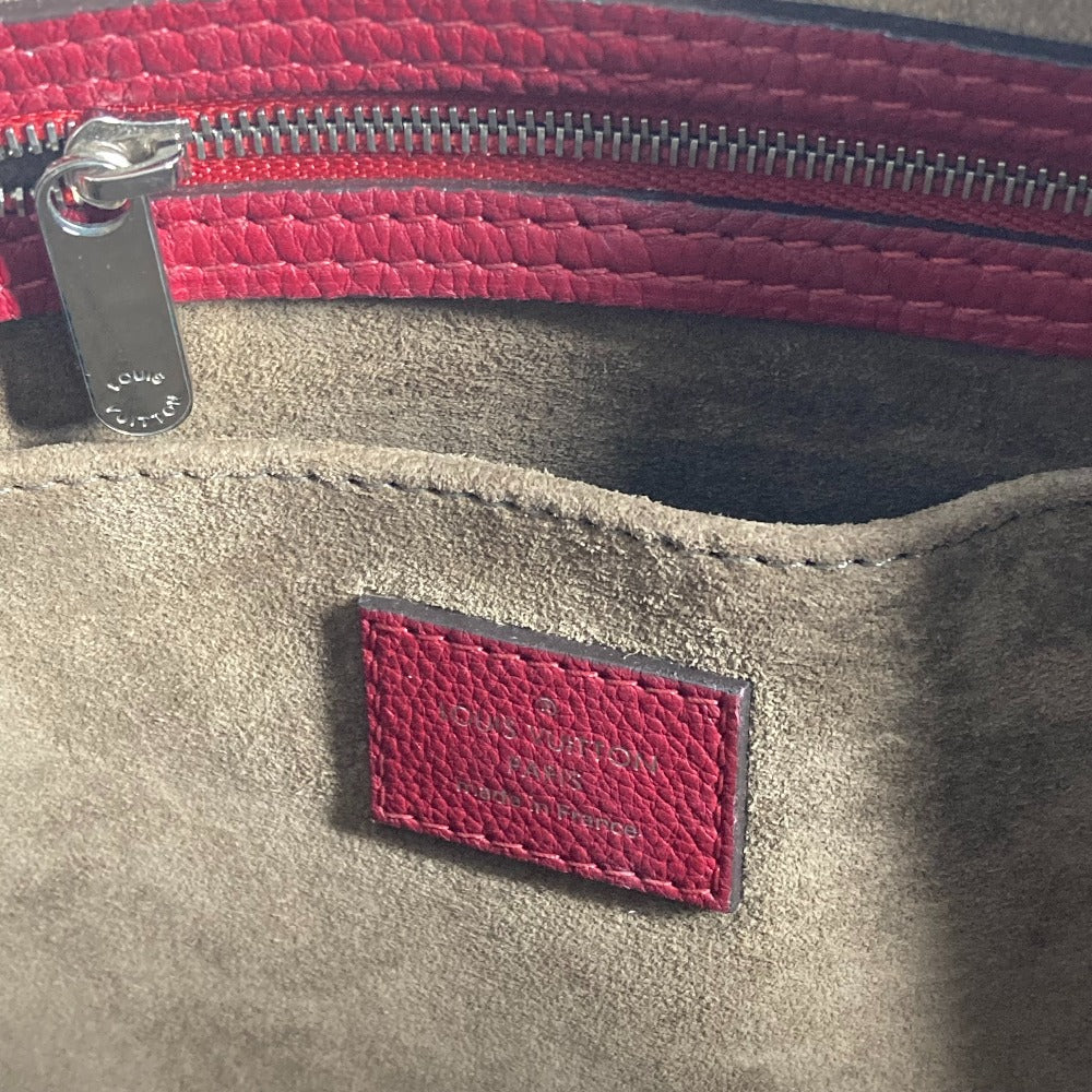 LOUIS VUITTON M94341 パルナセア SCバッグ PM カバン ミニボストンバッグ 2WAYバッグ ショルダーバッグ ハンドバッグ レザー レディース チェリー レッド