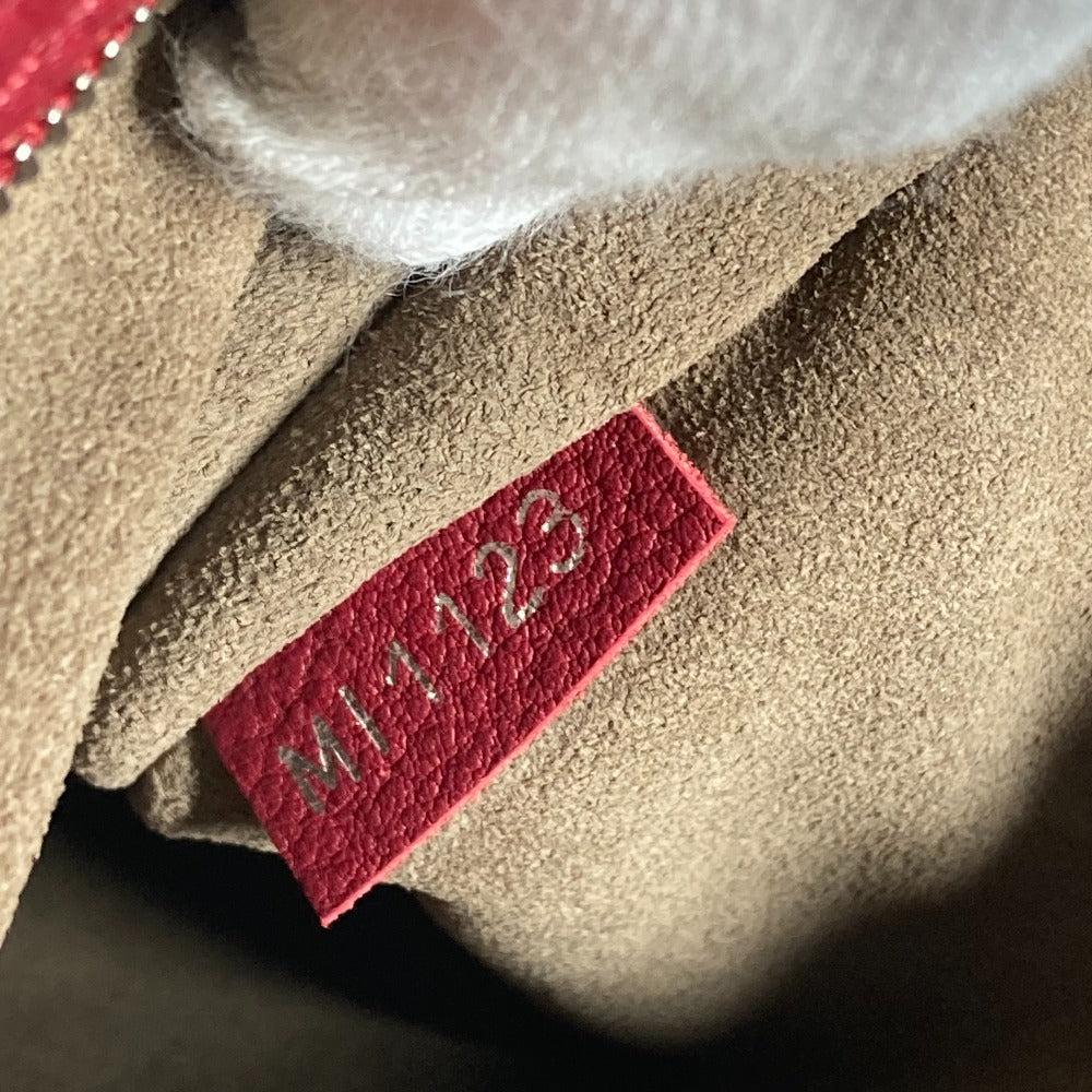 LOUIS VUITTON M94341 パルナセア SCバッグ PM カバン ミニボストンバッグ 2WAYバッグ ショルダーバッグ ハンドバッグ レザー レディース チェリー レッド