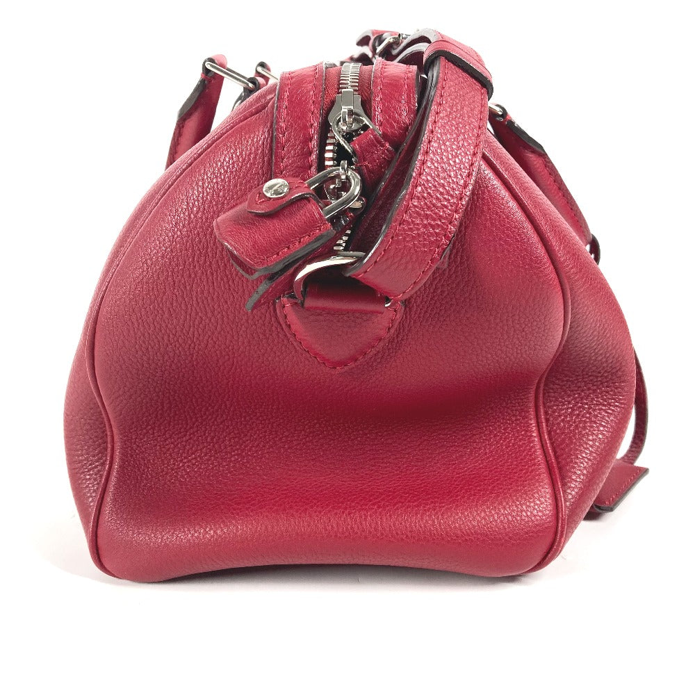 LOUIS VUITTON M94341 パルナセア SCバッグ PM カバン ミニボストンバッグ 2WAYバッグ ショルダーバッグ ハンドバッグ レザー レディース チェリー レッド