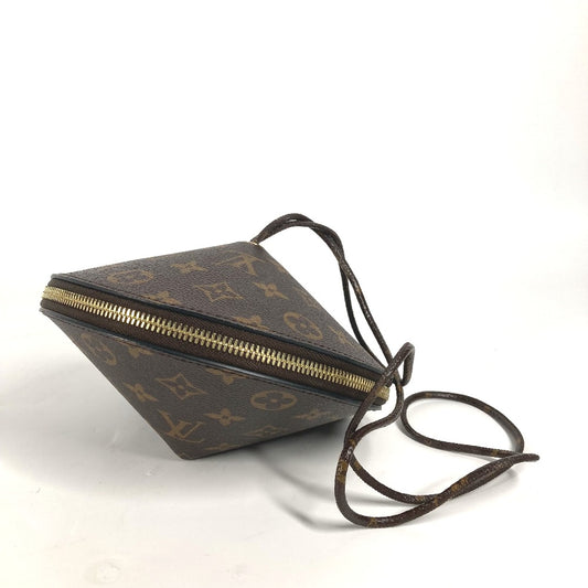 LOUIS VUITTON M44592 モノグラム トゥピ パーティバッグ　ポーチ ショルダーバッグ ハンドバッグ モノグラムキャンバス レディース ブラウン
