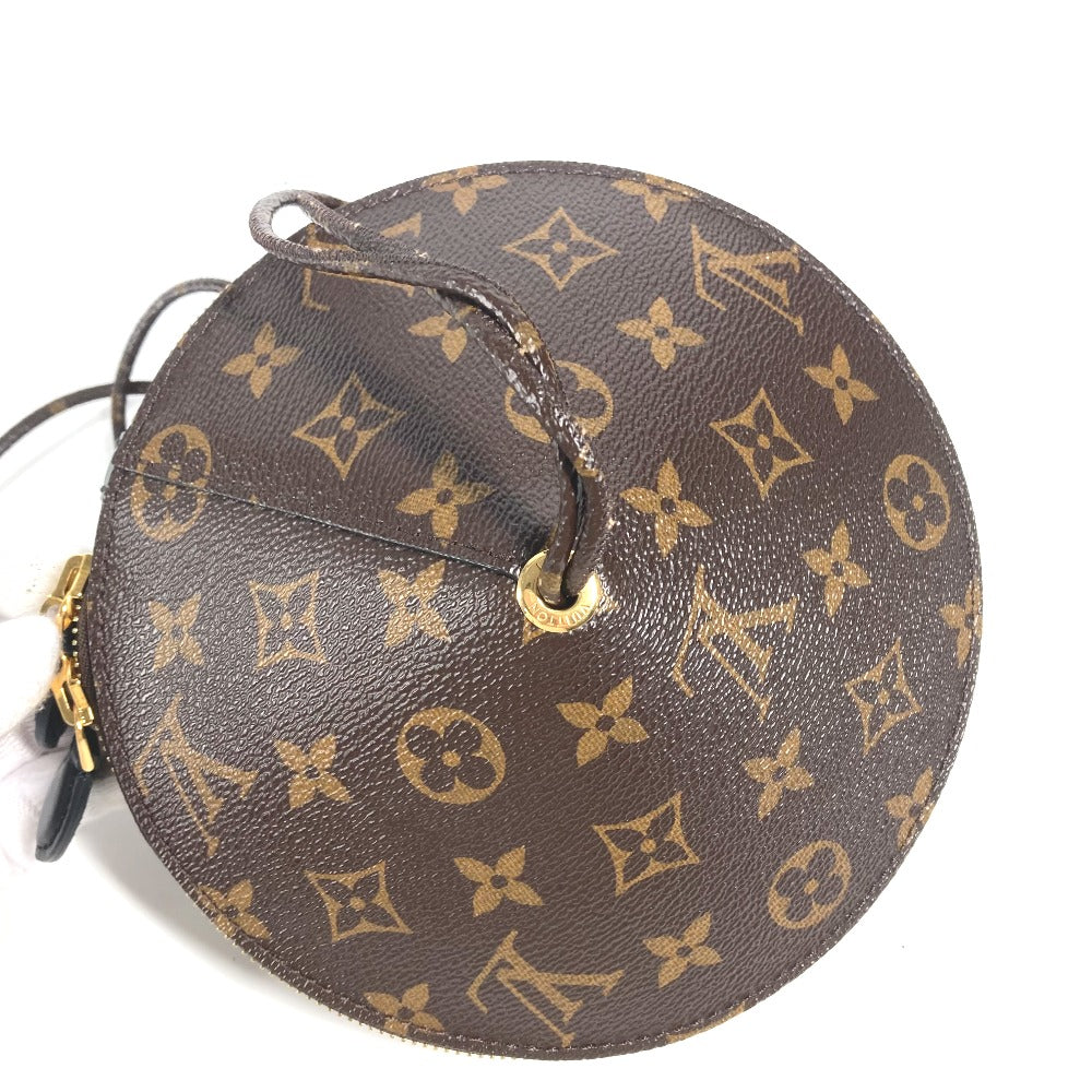 LOUIS VUITTON M44592 モノグラム トゥピ パーティバッグ　ポーチ ショルダーバッグ ハンドバッグ モノグラムキャンバス レディース ブラウン