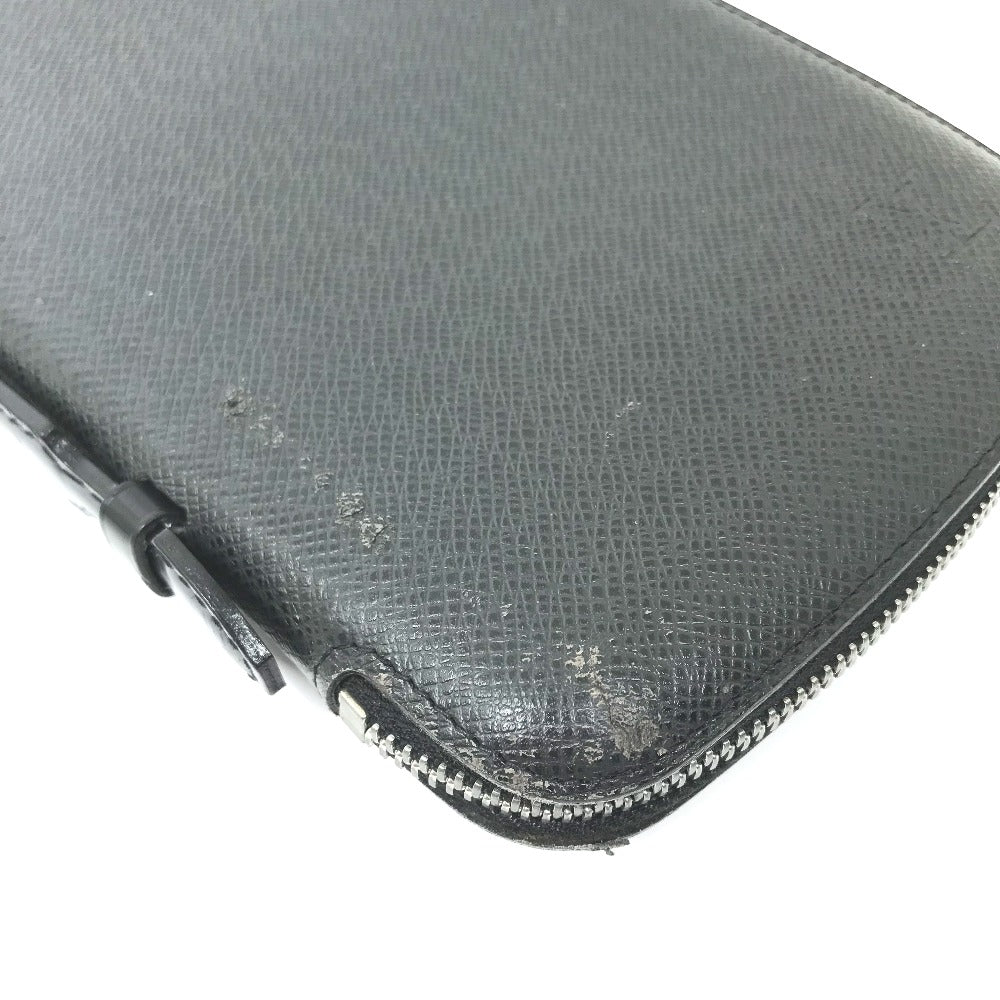 LOUIS VUITTON M30652 タイガ オーガナイザーアトール カバン トラベルケース ハンドバッグ ロングウォレット 長財布 タイガレザー メンズ アルドワーズ ブラック
