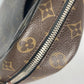LOUIS VUITTON M56719 モノグラムマカサー ソフトブリーフケース カバン ハンドバッグ 書類バッグ ビジネスバッグ モノグラムキャンバス メンズ ブラウン