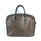 LOUIS VUITTON M56719 モノグラムマカサー ソフトブリーフケース カバン ハンドバッグ 書類バッグ ビジネスバッグ モノグラムキャンバス メンズ ブラウン