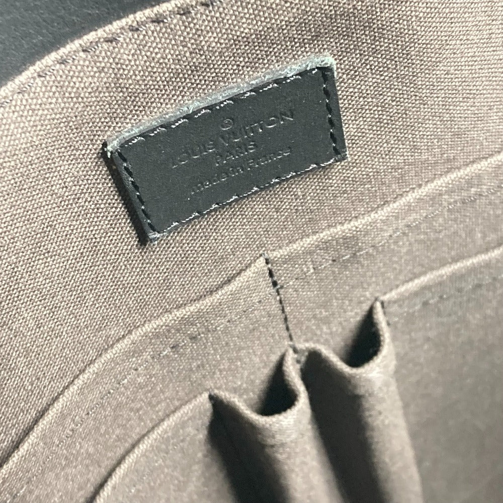 LOUIS VUITTON N41561 ダミエアンフィニ デイリー トート カバン ハンドバッグ ショルダーバッグ 2WAYバッグ ビジネスバッグ ダミエアンフィニレザー メンズ オニキス ブラック