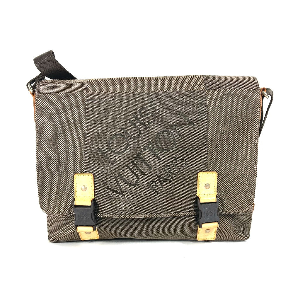 LOUIS VUITTON M93077 ダミエジェアン ルー カバン メッセンジャーバッグ 斜め掛け ショルダーバッグ ダミエジェアンキャンバス メンズ TSTカーキ カーキ
