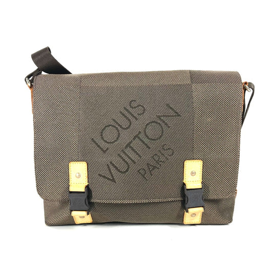 LOUIS VUITTON M93077 ダミエジェアン ルー カバン メッセンジャーバッグ 斜め掛け ショルダーバッグ ダミエジェアンキャンバス メンズ TSTカーキ カーキ