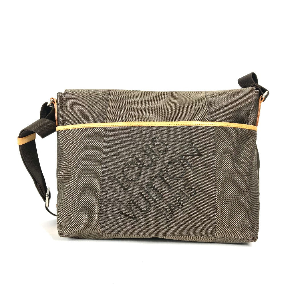 LOUIS VUITTON M93077 ダミエジェアン ルー カバン メッセンジャーバッグ 斜め掛け ショルダーバッグ ダミエジェアンキャンバス メンズ TSTカーキ カーキ