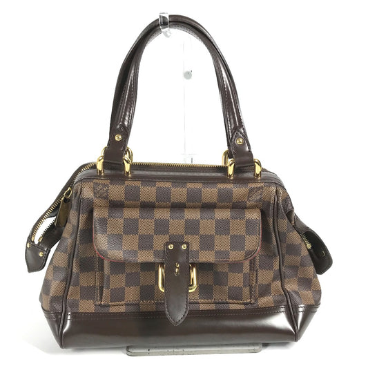 LOUIS VUITTON N51201 ダミエ ナイツブリッジ カバン ハンドバッグ トートバッグ ダミエキャンバス レディース エベヌ ブラウン