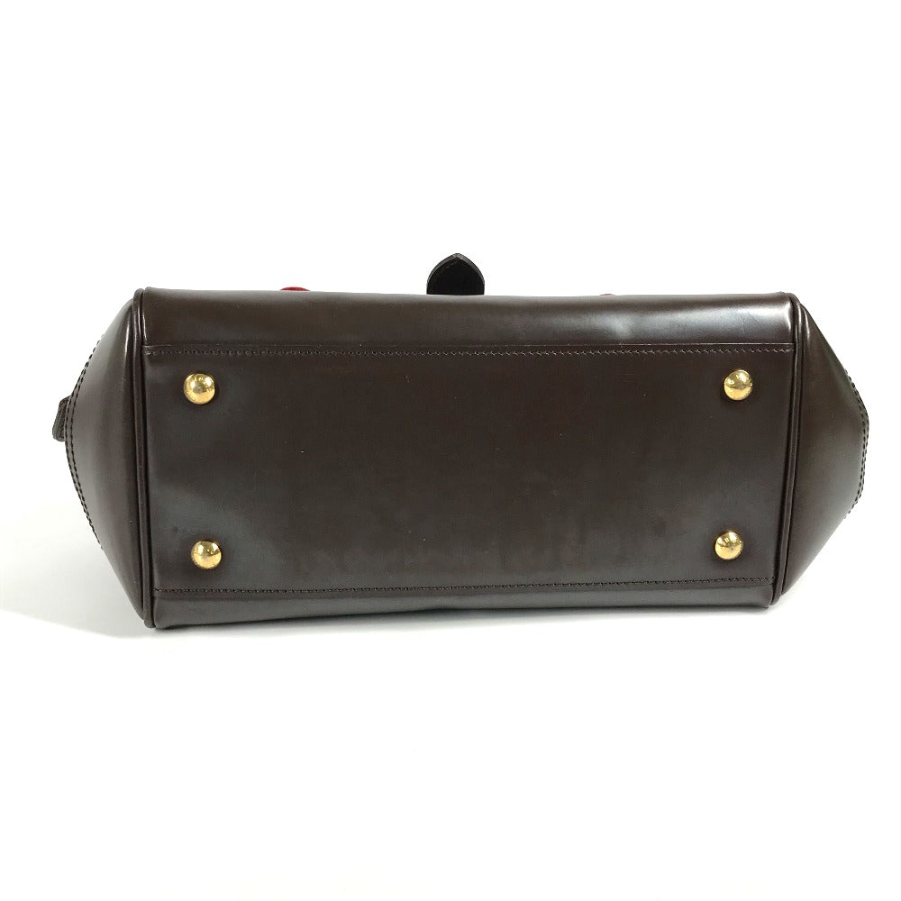 LOUIS VUITTON N51201 ダミエ ナイツブリッジ カバン ハンドバッグ トートバッグ ダミエキャンバス レディース エベヌ ブラウン