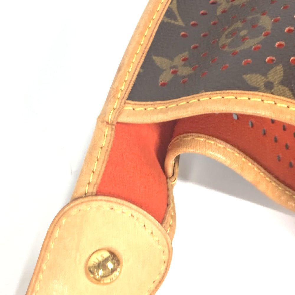 LOUIS VUITTON M95178 モノグラム ペルフォ ドゥミ リュンヌ 肩掛け ショルダーバッグ モノグラムキャンバス レディース オランジュ オレンジ