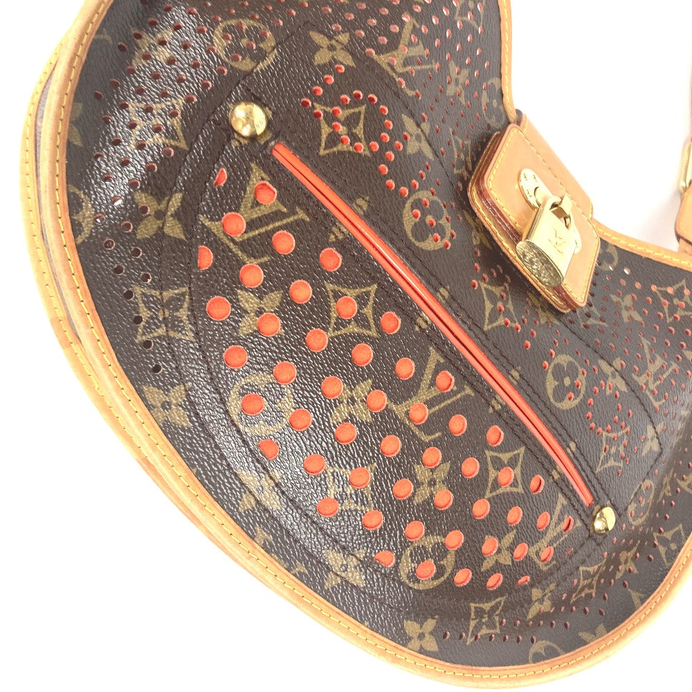 LOUIS VUITTON M95178 モノグラム ペルフォ ドゥミ リュンヌ 肩掛け ショルダーバッグ モノグラムキャンバス レディース オランジュ オレンジ