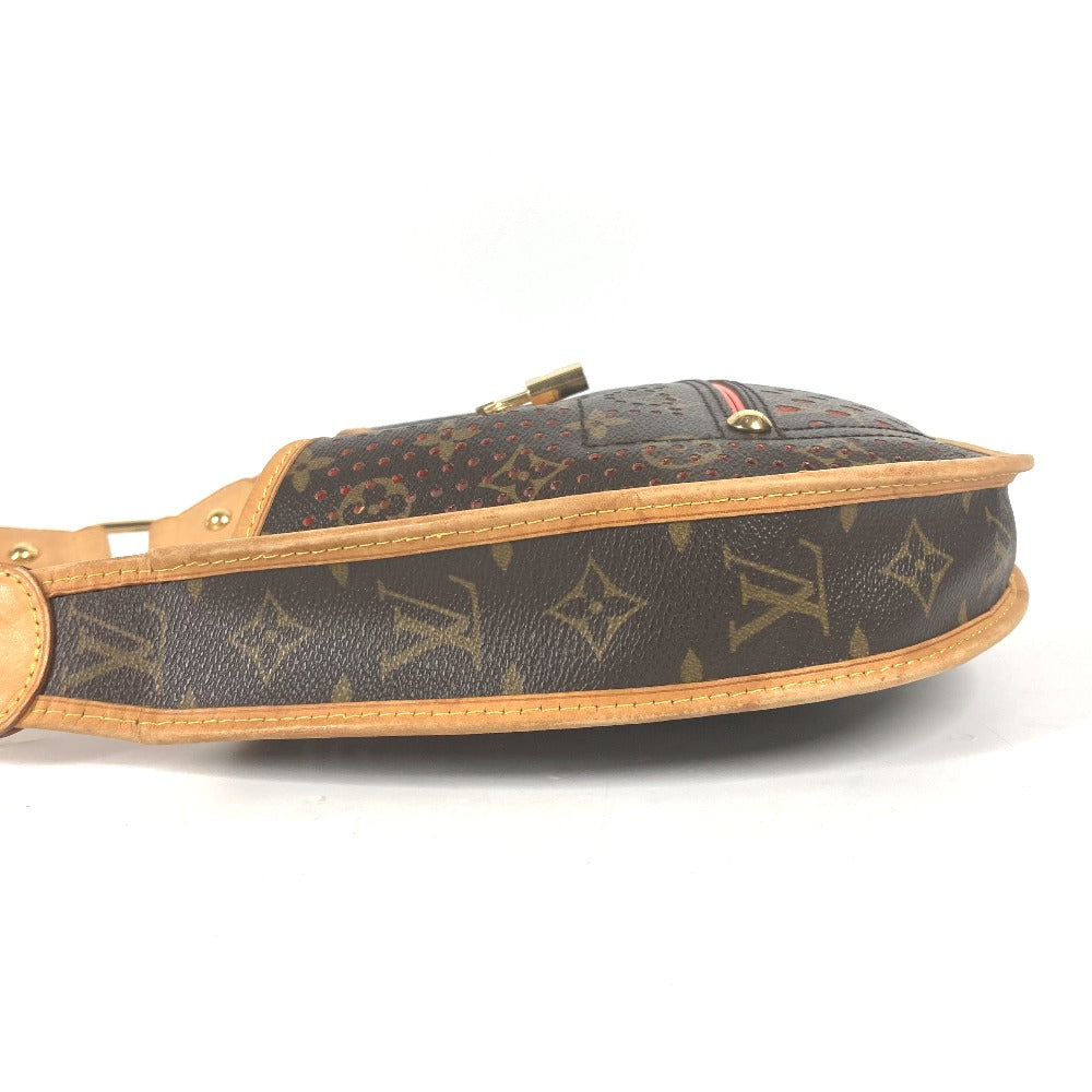 LOUIS VUITTON M95178 モノグラム ペルフォ ドゥミ リュンヌ 肩掛け ショルダーバッグ モノグラムキャンバス レディース オランジュ オレンジ