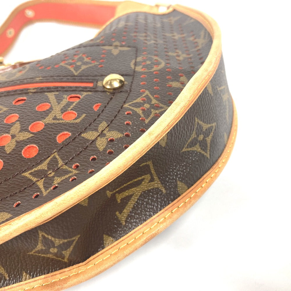 LOUIS VUITTON M95178 モノグラム ペルフォ ドゥミ リュンヌ 肩掛け ショルダーバッグ モノグラムキャンバス レディース オランジュ オレンジ