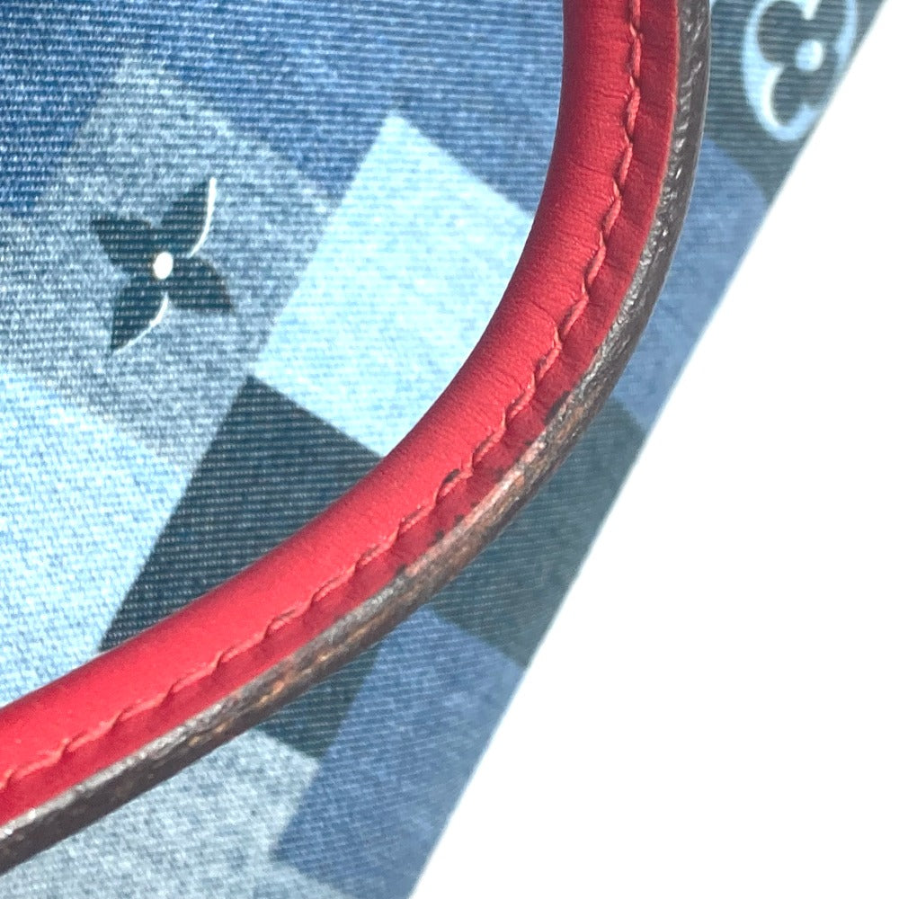 LOUIS VUITTON M44992 モノグラムデニム オンザゴーGM カバン 2WAYバッグ ショルダーバッグ 肩掛け トートバッグ デニム レディース ブルー
