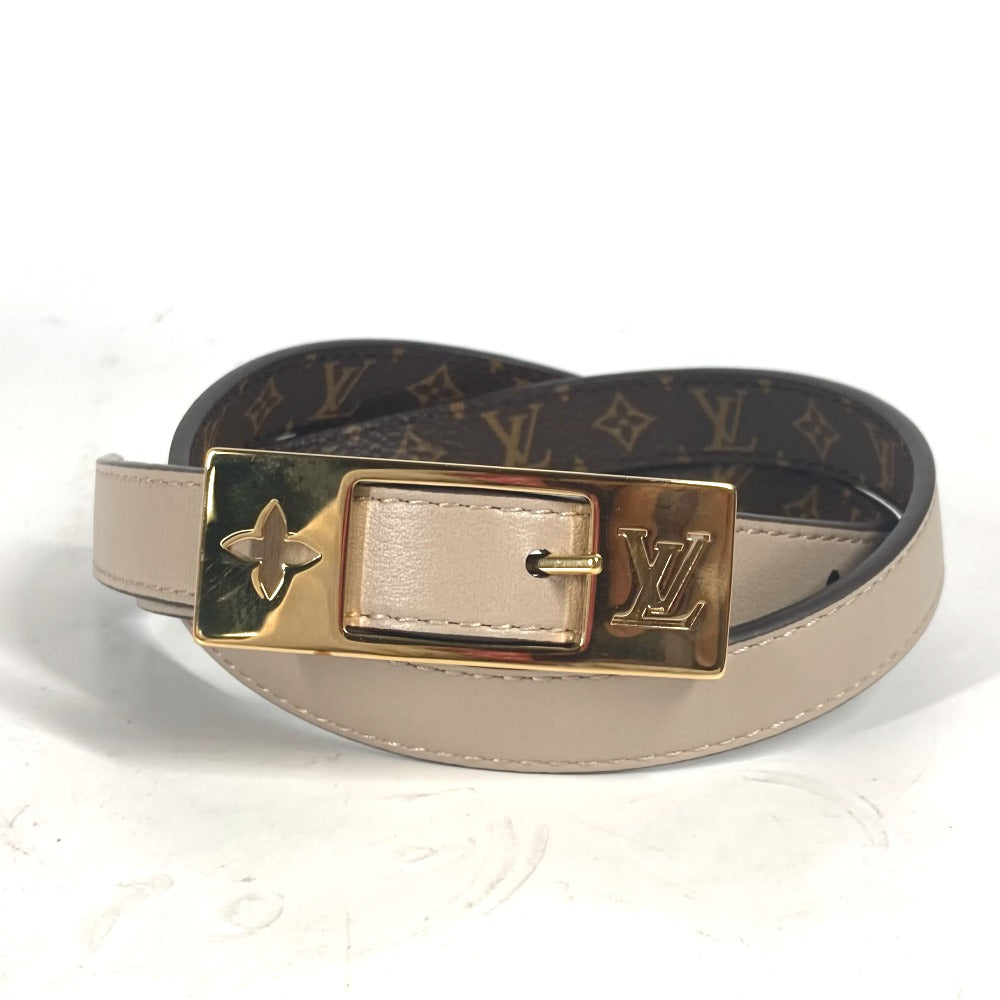 LOUIS VUITTON M8370Y モノグラム ベルト・LV デュオ 18MM リバーシブル アクセサリー 細ベルト ズボン用ベルト ベルト モノグラムキャンバス レディース ブラウン - brandshop-reference