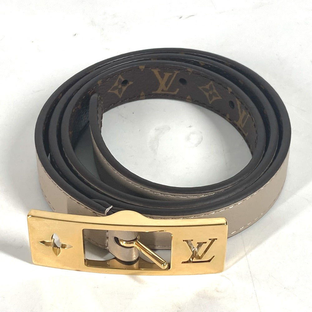 LOUIS VUITTON M8370Y モノグラム ベルト・LV デュオ 18MM リバーシブル アクセサリー 細ベルト ズボン用ベルト ベルト モノグラムキャンバス レディース ブラウン - brandshop-reference